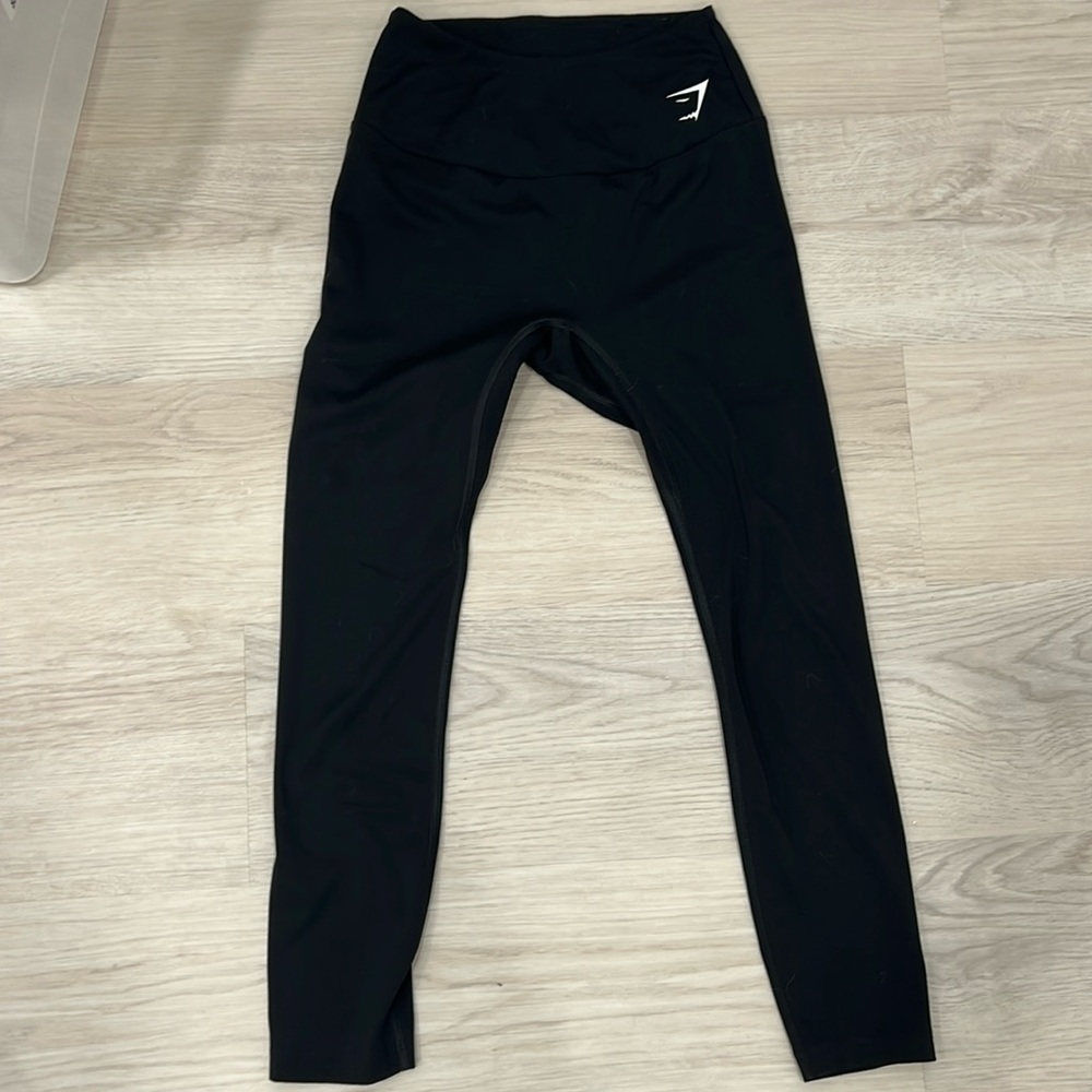 Women’s Gymshark Workout Black Leggings Size Small